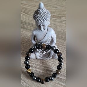 Semi-Precious Stone Beaded Bracelet